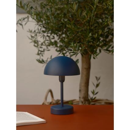Nordlux - LED Dimmable Rechargeable Touch Outdoor Table Lamp ELLEN LED/2.8W/3.7V 2200 mAh IP44 Blue