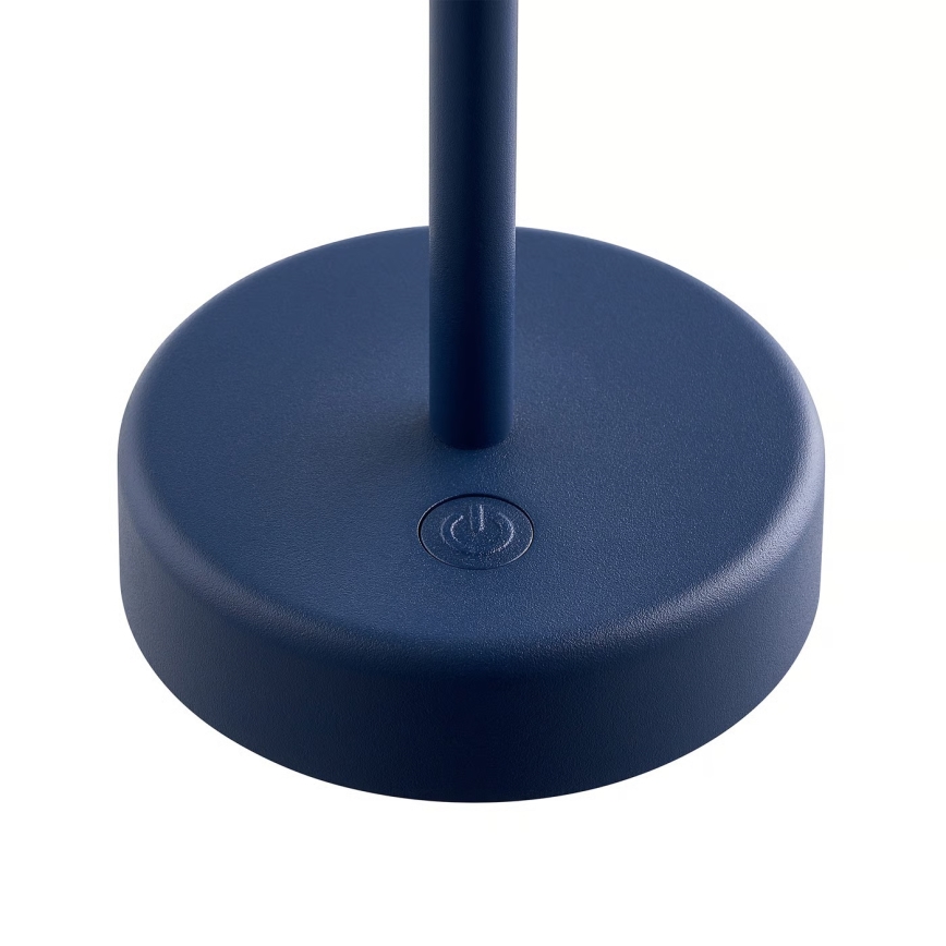 Nordlux - LED Dimmable Rechargeable Touch Outdoor Table Lamp ELLEN LED/2.8W/3.7V 2200 mAh IP44 Blue