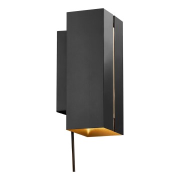 Nordlux - LED Dimmable wall light CURTIZ 2xLED/4,5W/230V black