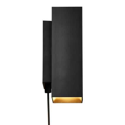 Nordlux - LED Dimmable wall light CURTIZ 2xLED/4,5W/230V black