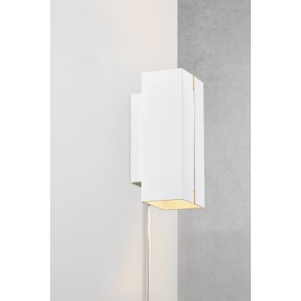 Nordlux - LED Dimmable wall light CURTIZ 2xLED/4,5W/230V white