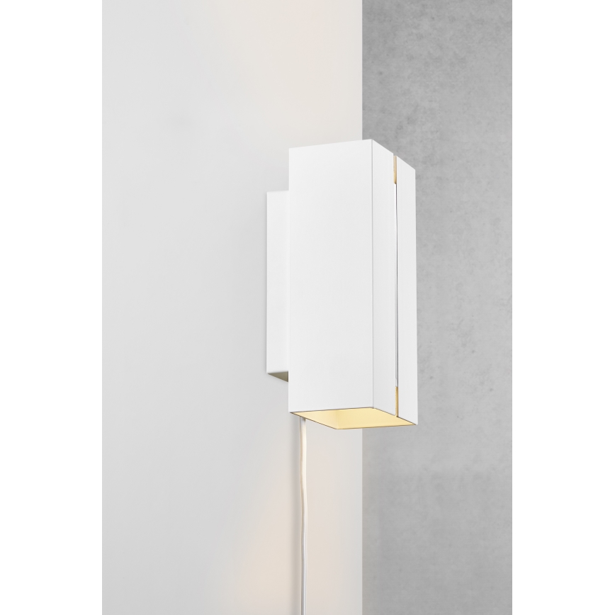 Nordlux - LED Dimmable wall light CURTIZ 2xLED/4,5W/230V white