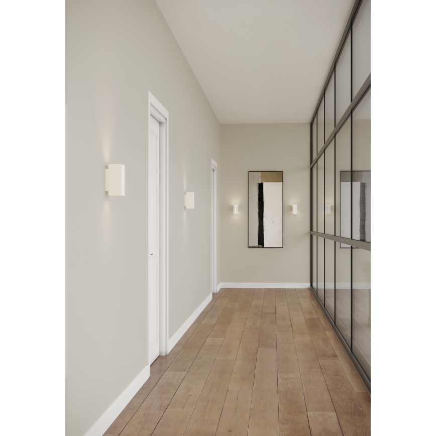 Nordlux - LED Dimmable wall light CURTIZ 2xLED/4,5W/230V white