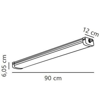 Nordlux - LED Heavy-duty light BURBANK LED/31W/230V 4000K IP65
