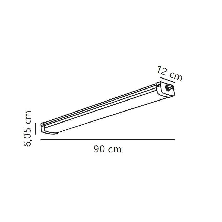 Nordlux - LED Heavy-duty light BURBANK LED/31W/230V 4000K IP65