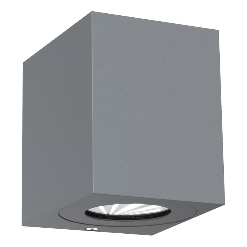Nordlux - LED Outdoor Wall Light CANTO 2xLED/5W/230V IP44 grey