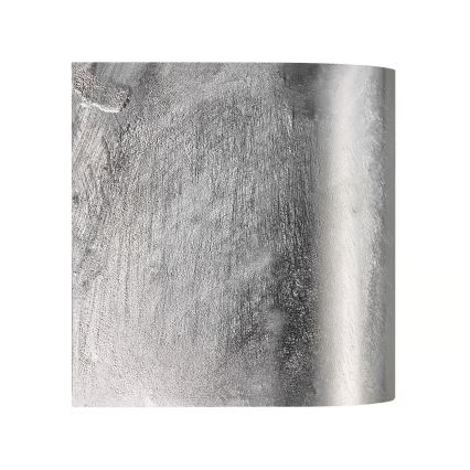 Nordlux - LED Outdoor Wall Light CANTO 2xLED/6W/230V IP44 silver