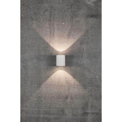 Nordlux - LED Outdoor Wall Light CANTO 2xLED/6W/230V IP44 white