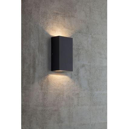 Nordlux - LED Outdoor wall light ROLD LED/10,5W/230V IP54 black