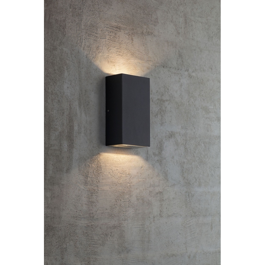 Nordlux - LED Outdoor wall light ROLD LED/10,5W/230V IP54 black