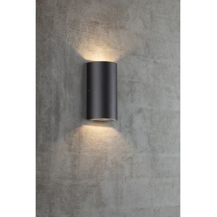 Nordlux - LED Outdoor wall light ROLD LED/10,5W/230V 3000K IP54 black