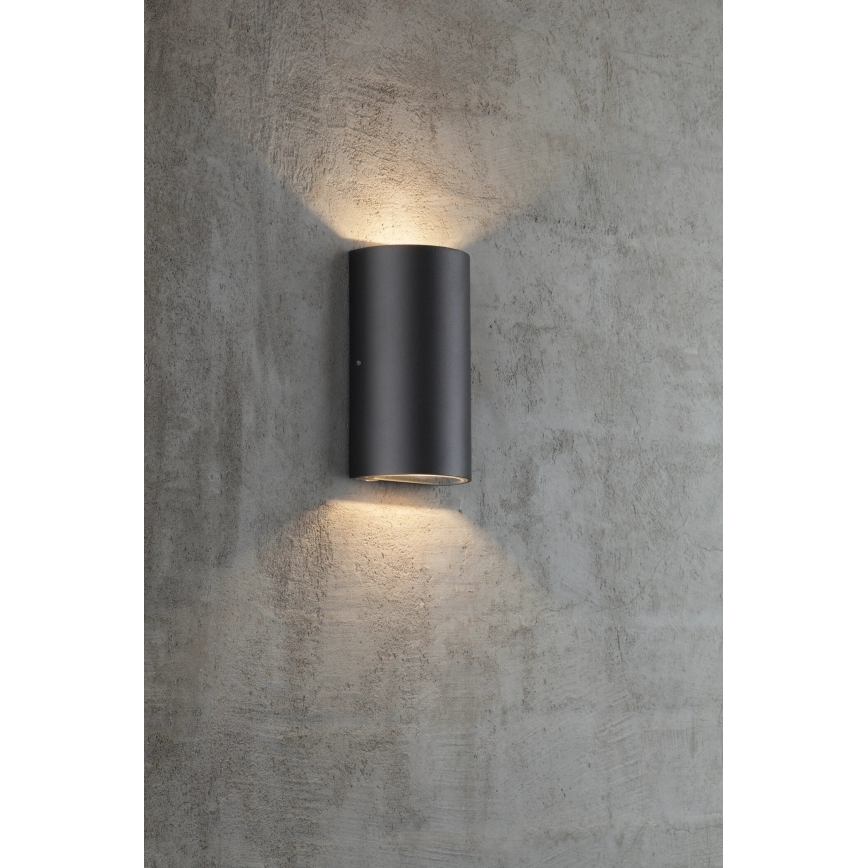 Nordlux - LED Outdoor wall light ROLD LED/10,5W/230V 3000K IP54 black