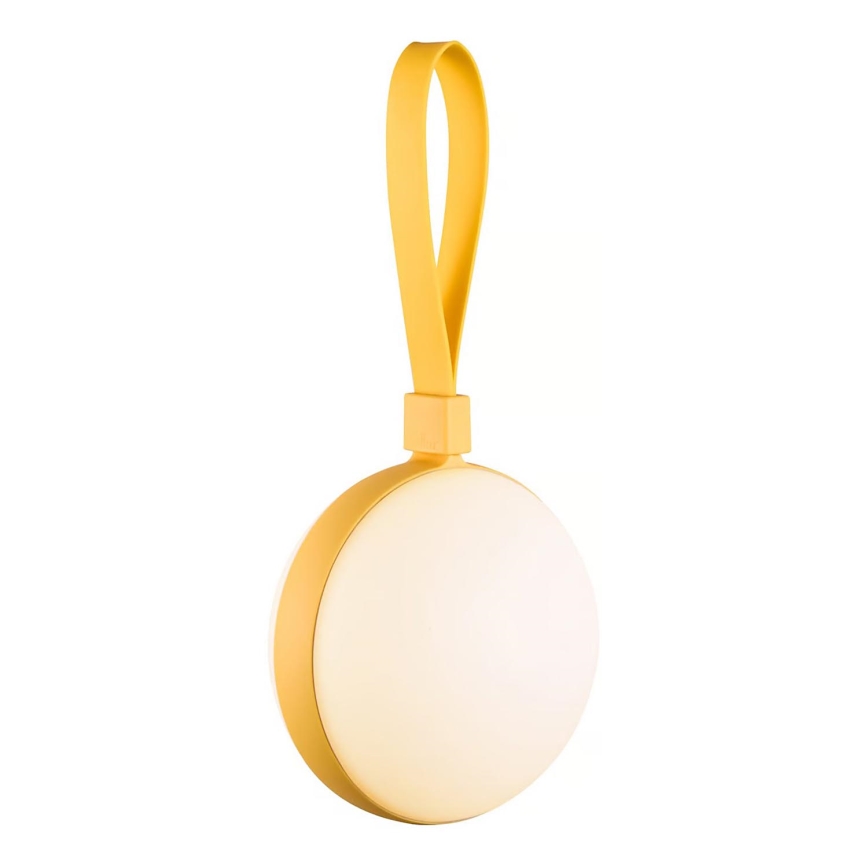 Nordlux - LED Portable rechargeable lamp LED/1W/3,7V IP54 1500 mAh yellow
