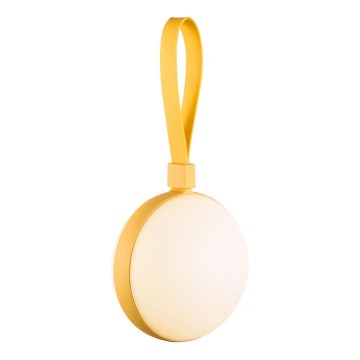 Nordlux - LED Portable rechargeable lamp LED/1W/3,7V IP54 yellow