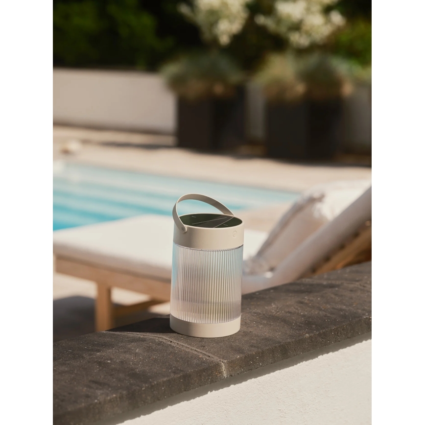 Nordlux - LED Solar Lamp COUPAR LED/3,2W/3,7V beige