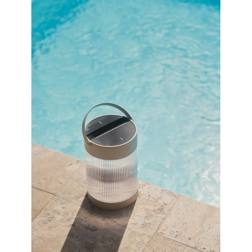 Nordlux - LED Solar Lamp COUPAR LED/3,2W/3,7V beige