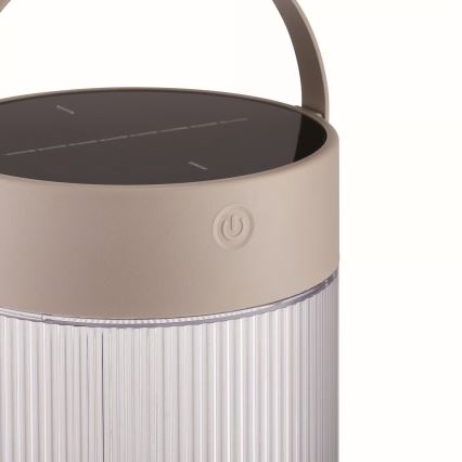 Nordlux - LED Solar Lamp COUPAR LED/3,2W/3,7V beige