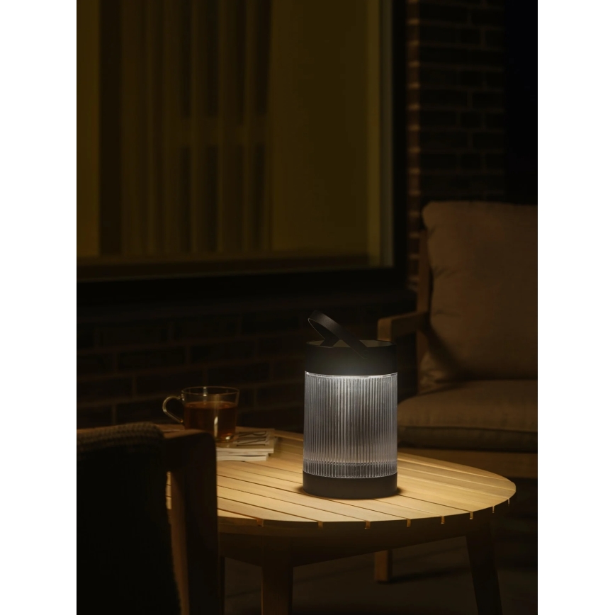 Nordlux - LED Solar Lamp COUPAR LED/3.2W/3.7V Black