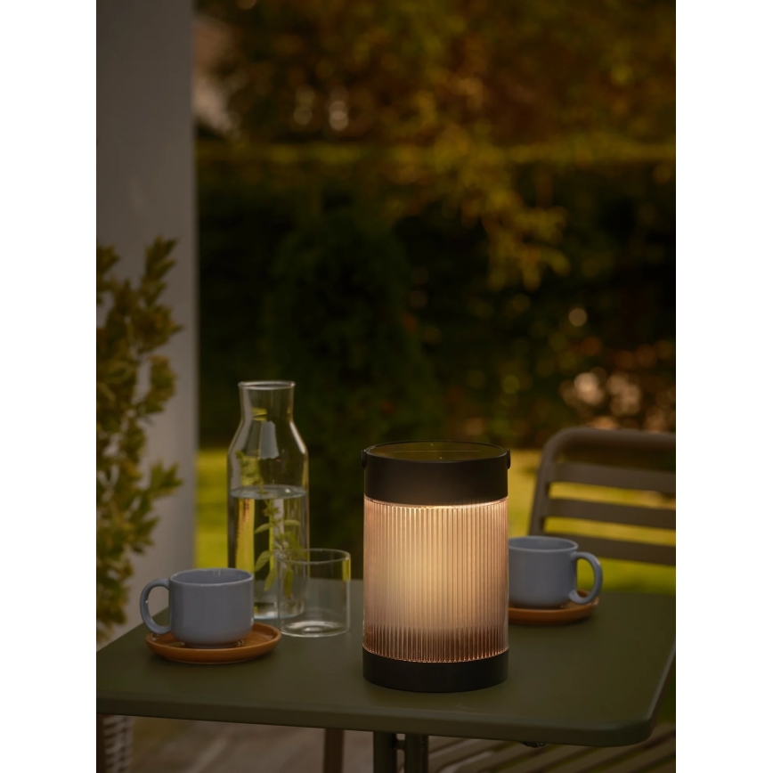 Nordlux - LED Solar Lamp COUPAR LED/3.2W/3.7V Black
