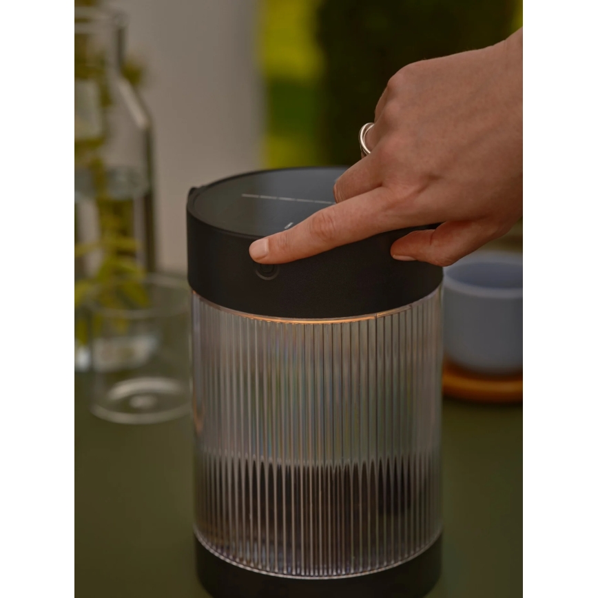 Nordlux - LED Solar Lamp COUPAR LED/3.2W/3.7V Black