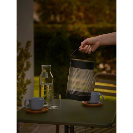 Nordlux - LED Solar Lamp COUPAR LED/3.2W/3.7V Black