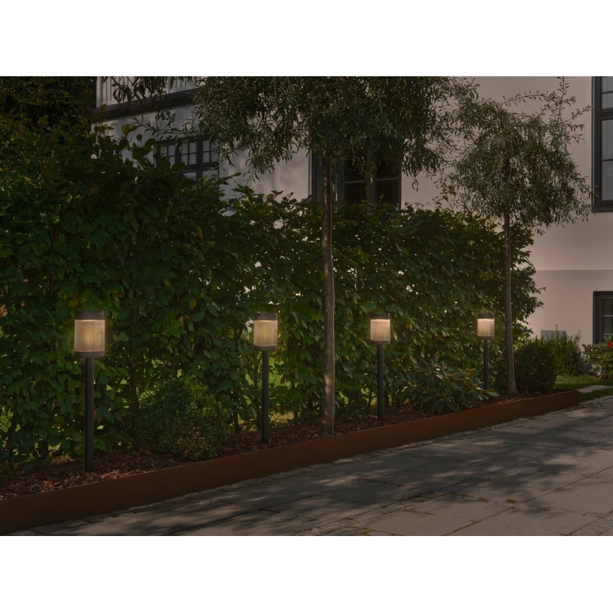 Nordlux - LED Solar lamp COUPAR LED/3,2W/5V 3000K IP44 black