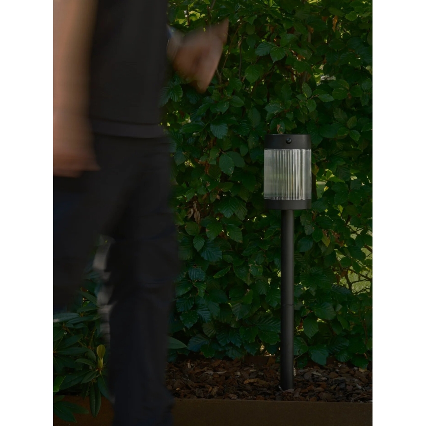Nordlux - LED Solar lamp COUPAR LED/3,2W/5V 3000K IP44 black