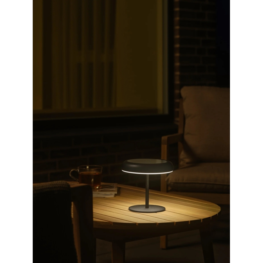 Nordlux - LED Solar Lamp ELMER LED/2W/3.7V IP44 Black