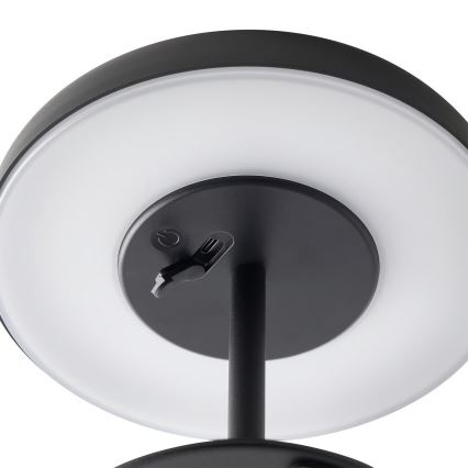 Nordlux - LED Solar Lamp ELMER LED/2W/3.7V IP44 Black