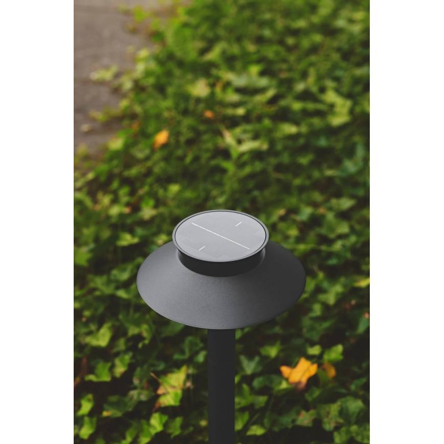 Nordlux - LED Solar Lamp with Sensor, 5W / 3.7V, IP44, Black