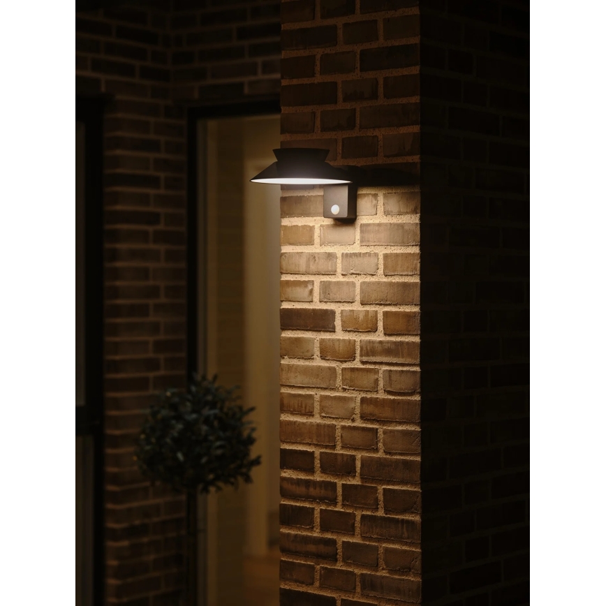 Nordlux - JUSTINA LED Solar Light with Sensor, 5W/3.7V, IP44, 1800 mAh
