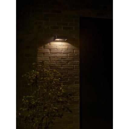 Nordlux - MARCELLIO LED Solar Light with Sensor, 5W/5V, IP54, 2200 mAh, Black