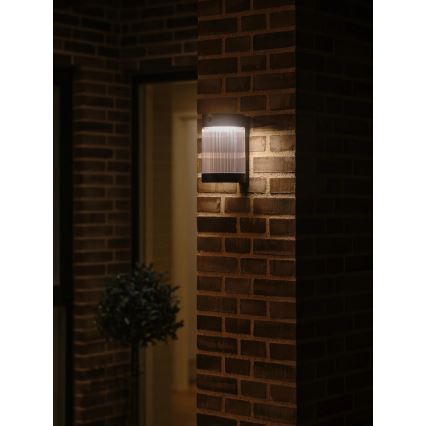 Nordlux - LED Solar wall light with sensor COUPAR LED/3,2W/5V 3000K IP44