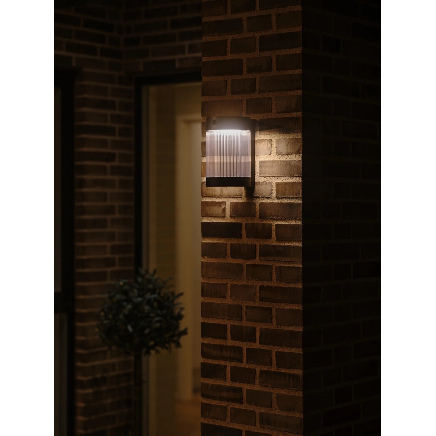 Nordlux - LED Solar wall light with sensor COUPAR LED/3,2W/5V 3000K IP44