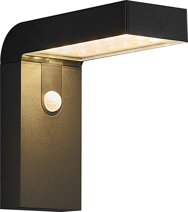 Nordlux - LED Solar wall light with sensor ALYA LED/5W/3,7V IP44 2200 mAh