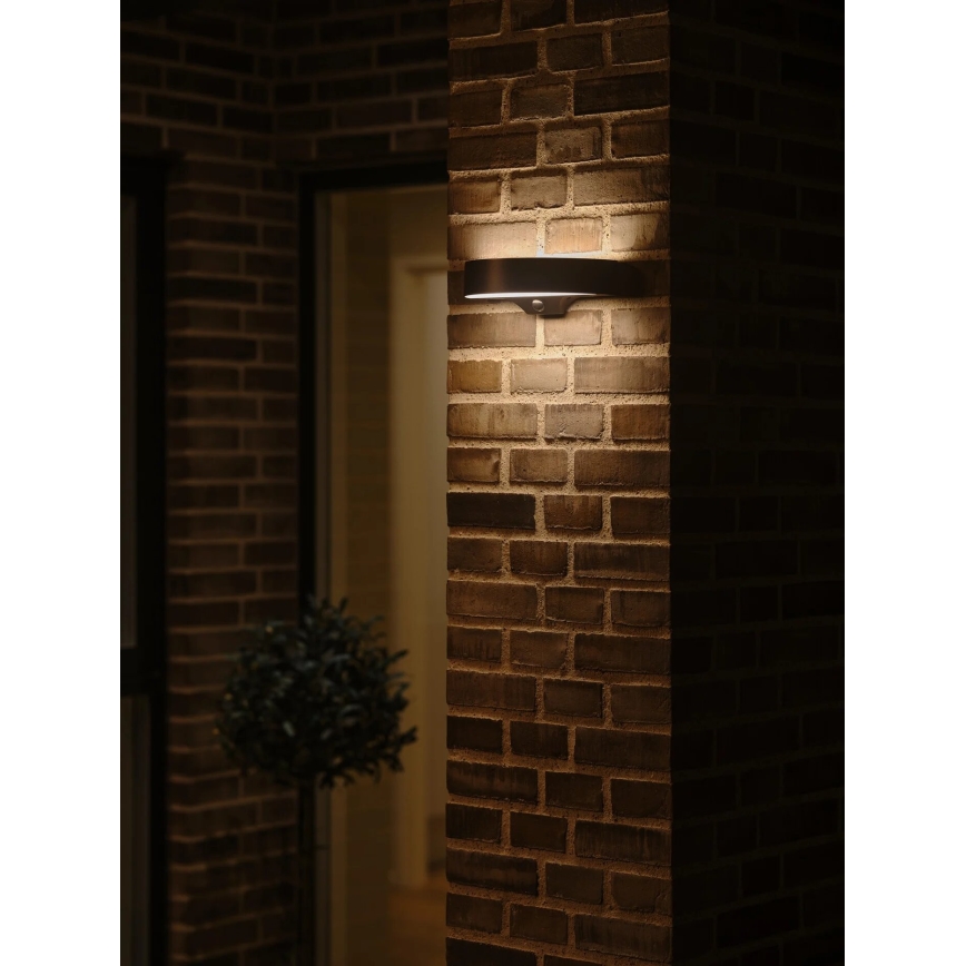 Nordlux - LED Solar wall light with sensor MONAY LED/5W/5V 3000K IP44