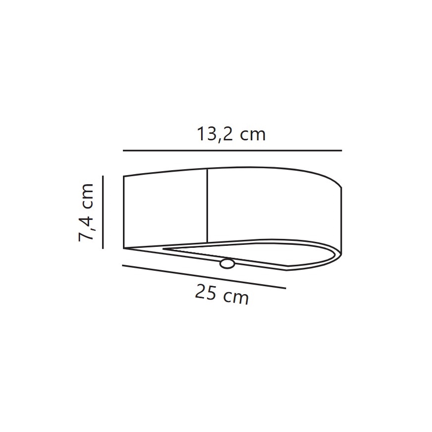 Nordlux - LED Solar wall light with sensor MONAY LED/5W/5V 3000K IP44