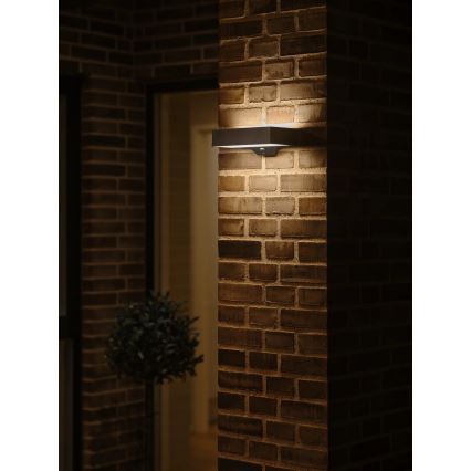 Nordlux - LED Solar wall light with sensor MONAY LED/5W/5V 3000K IP44
