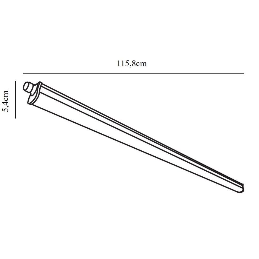 Nordlux - LED Technical Luminaire WESTPORT LED/39W/230V 4000K IP65