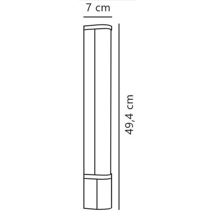 Nordlux - LED Under kitchen cabinet light with a socket MALAIKA LED/6W/230V 3000K IP44 white
