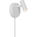 Nordlux - LED Wall Spotlight OMARI LED/3.2W/230V White