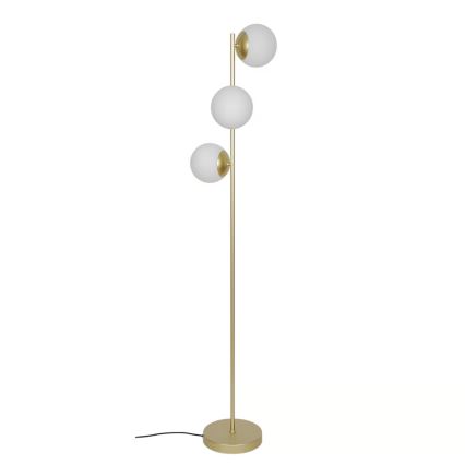 Nordlux - LILLY Floor Lamp 3xE14/10W/230V Brass
