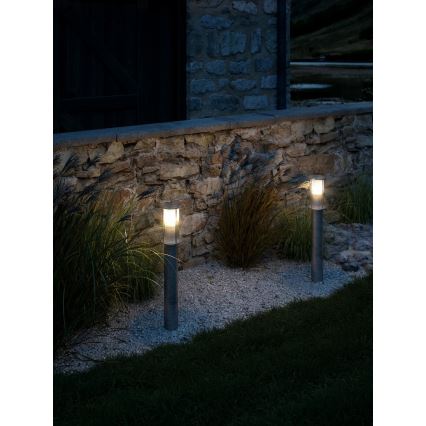 Nordlux - LINTON Outdoor Lamp 1x E27 / 15W / 230V, IP54, Silver, 80 cm