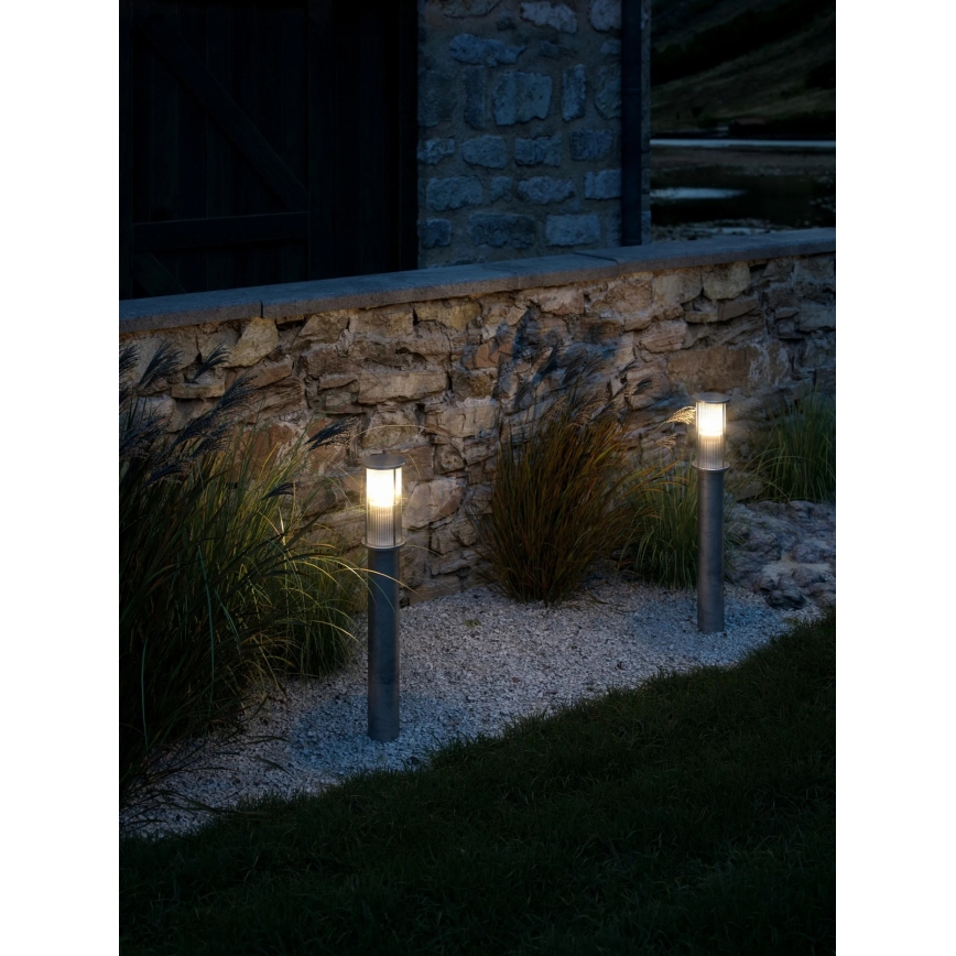 Nordlux - LINTON Outdoor Lamp 1x E27 / 15W / 230V, IP54, Silver, 80 cm
