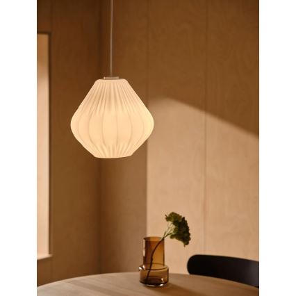 Nordlux - MALUCA cord pendant lamp 1xE27/15W/230V, Ø 29 cm, white