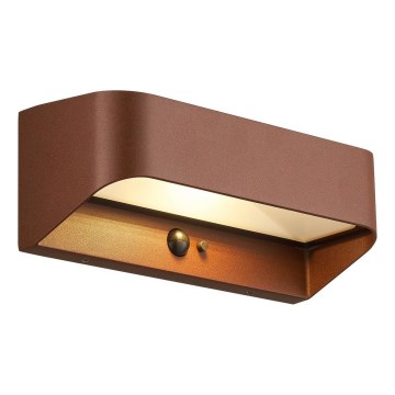 Nordlux - MARCELLIO LED Solar Light with Sensor, LED/5W/5V, IP54, 2200 mAh, Brown