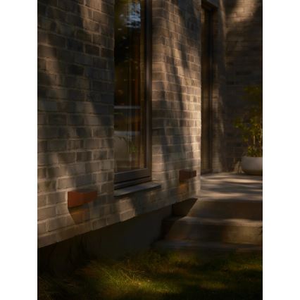 Nordlux - MARCELLIO LED Solar Light with Sensor, LED/5W/5V, IP54, 2200 mAh, Brown