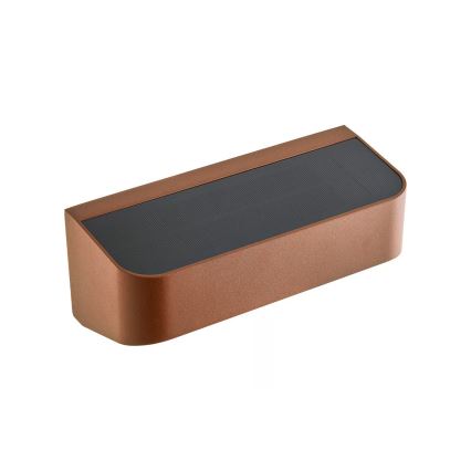 Nordlux - MARCELLIO LED Solar Light with Sensor, LED/5W/5V, IP54, 2200 mAh, Brown