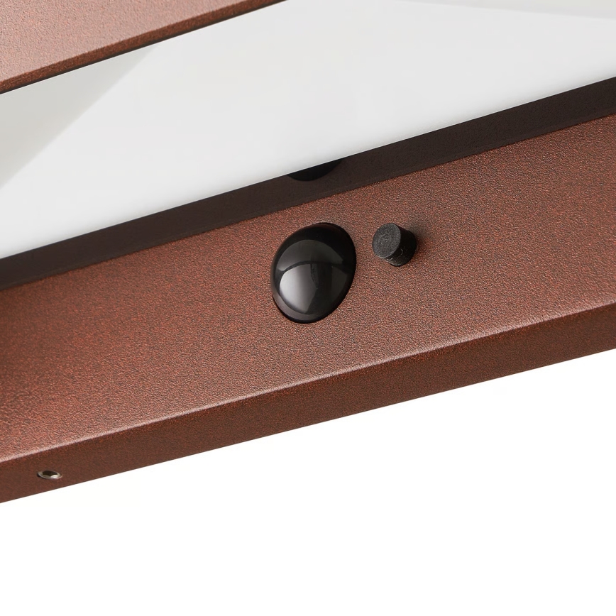 Nordlux - MARCELLIO LED Solar Light with Sensor, LED/5W/5V, IP54, 2200 mAh, Brown