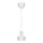 Nordlux - MATIS Pendant 1xE27/40W/230V White